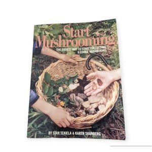 Signed Mushrooming Guide Start Morel Tekiela Collecting Identify Fungi Stan Vtg